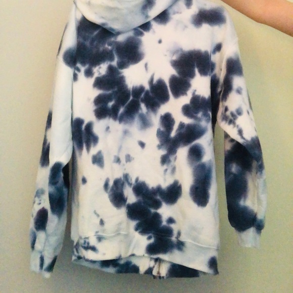 tie dye crumble zip up (customized to you) - Picture 3 of 6